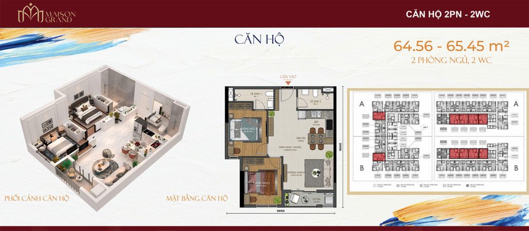 Căn hộ Maison Grand Phú Mỹ